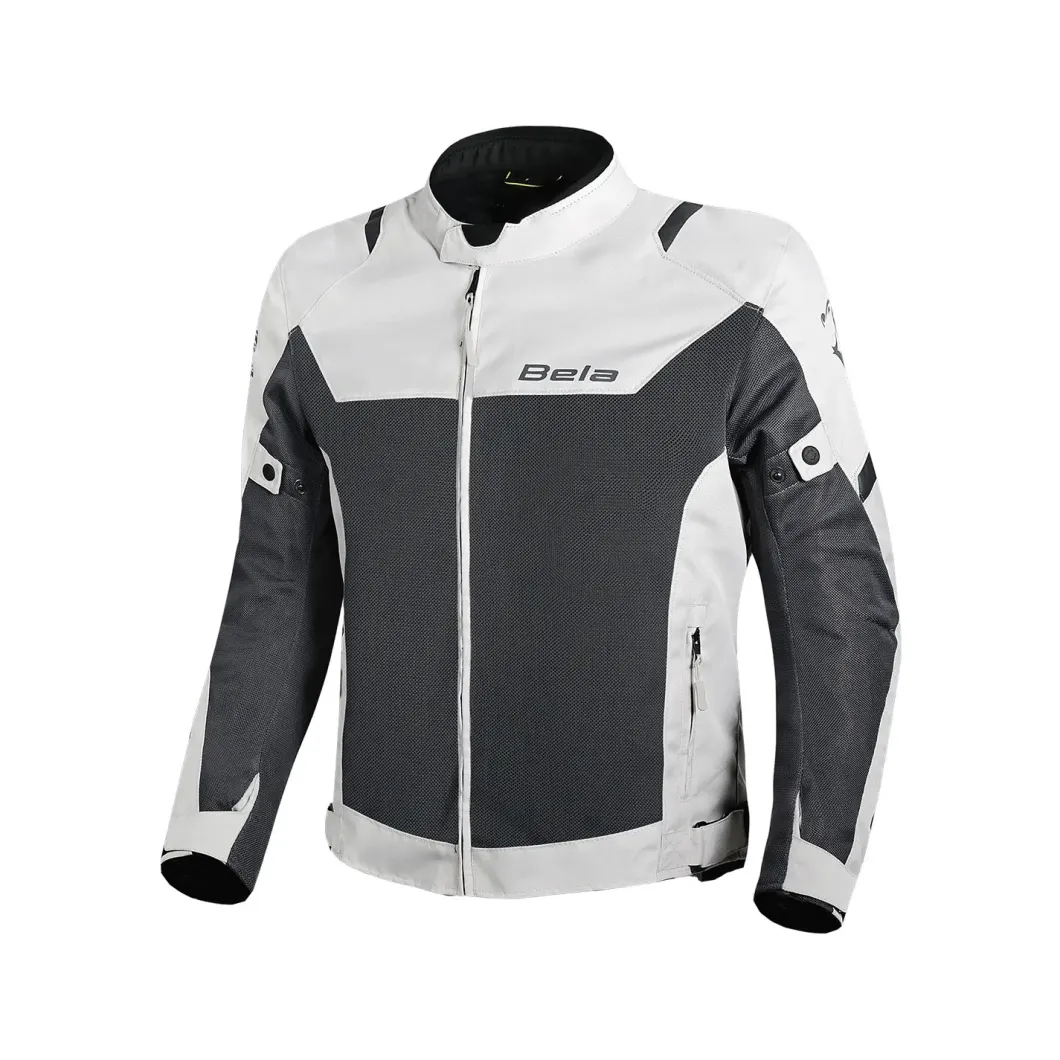 BELA Mesh Pro Men's Perforated Summer Jacket Ice/Grey