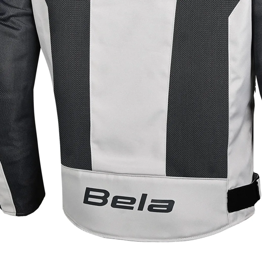 BELA Mesh Pro Men's Perforated Summer Jacket Ice/Grey