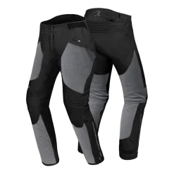 BELA MESH PRO PANTALONI DI MOTO NERO GRIGIO 32L