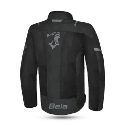 Bela Mesh Pro Perforated Summer Men's Black Motorcycle Fabric