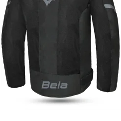 Bela Mesh Pro Perforated Summer Men's Black Motorcycle Fabric