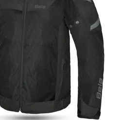 Bela Mesh Pro Perforated Summer Men's Black Motorcycle Fabric