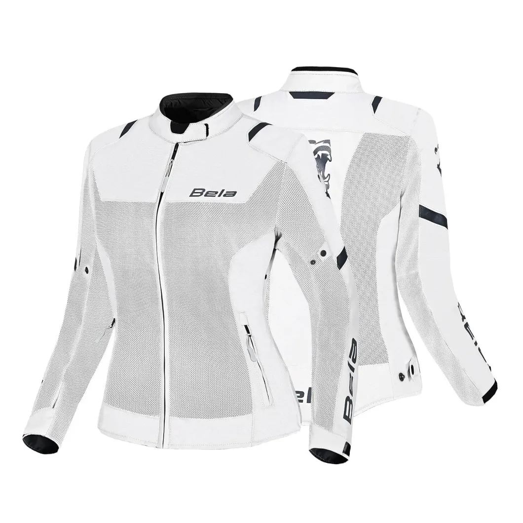Bela Mesh Pro Perforated Summer Women's Ice Fabric Motorcycle Jacket