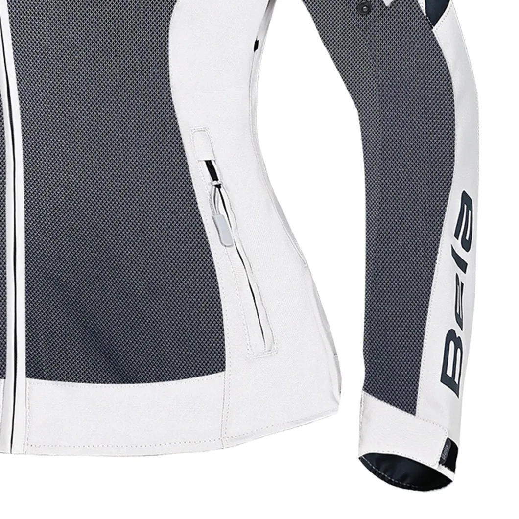 BELA Mesh Pro Women's Perforated Summer Jacket Ice/Grey