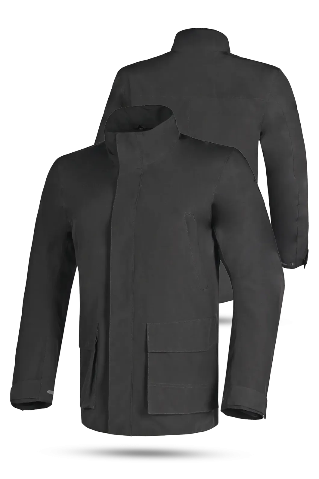 BELA Murica City Touring Motorcycle Jacket Black