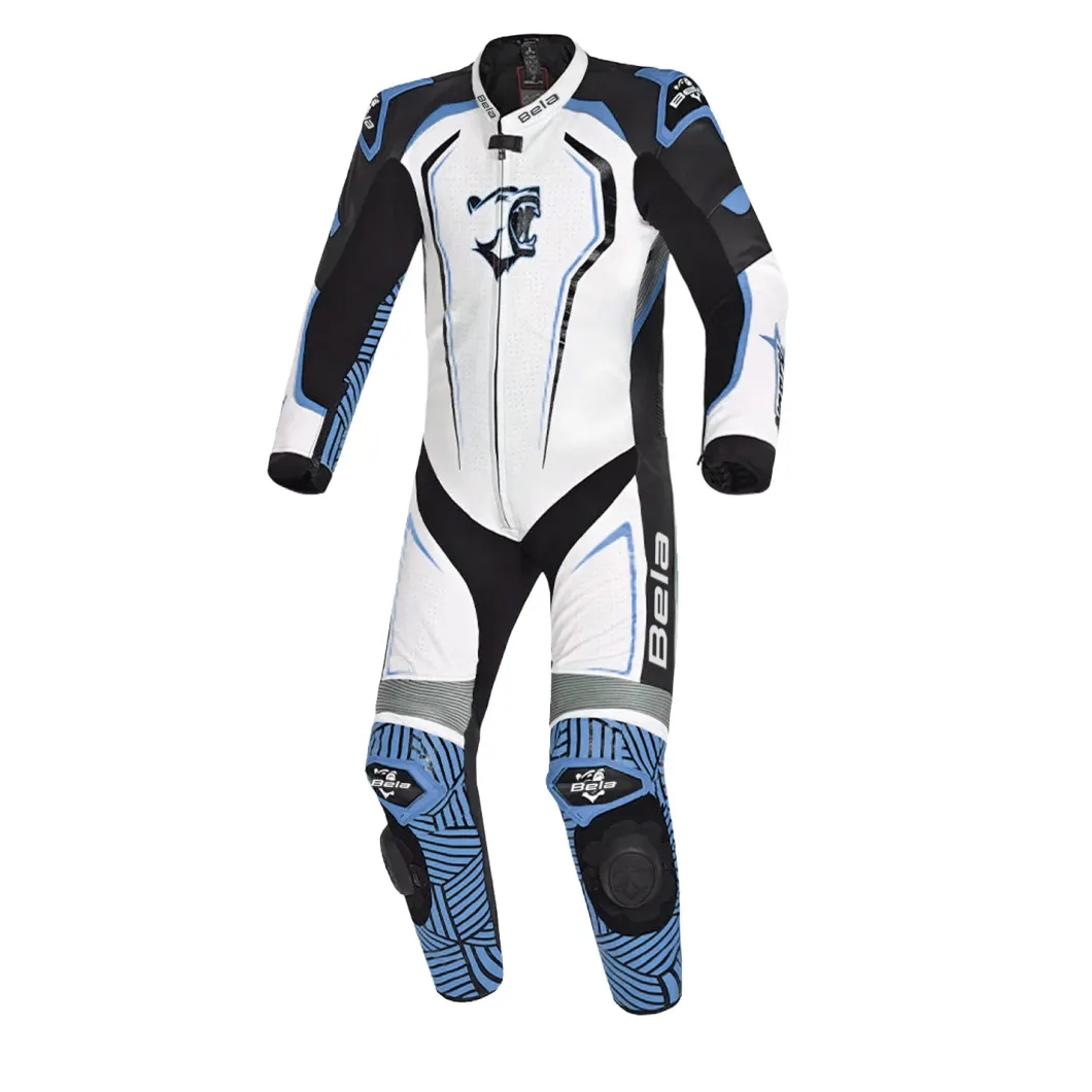 Bela NorthStar Black / White / Blue One-Piece Suit