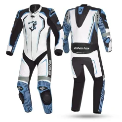 Bela NorthStar Black / White / Blue One-Piece Suit