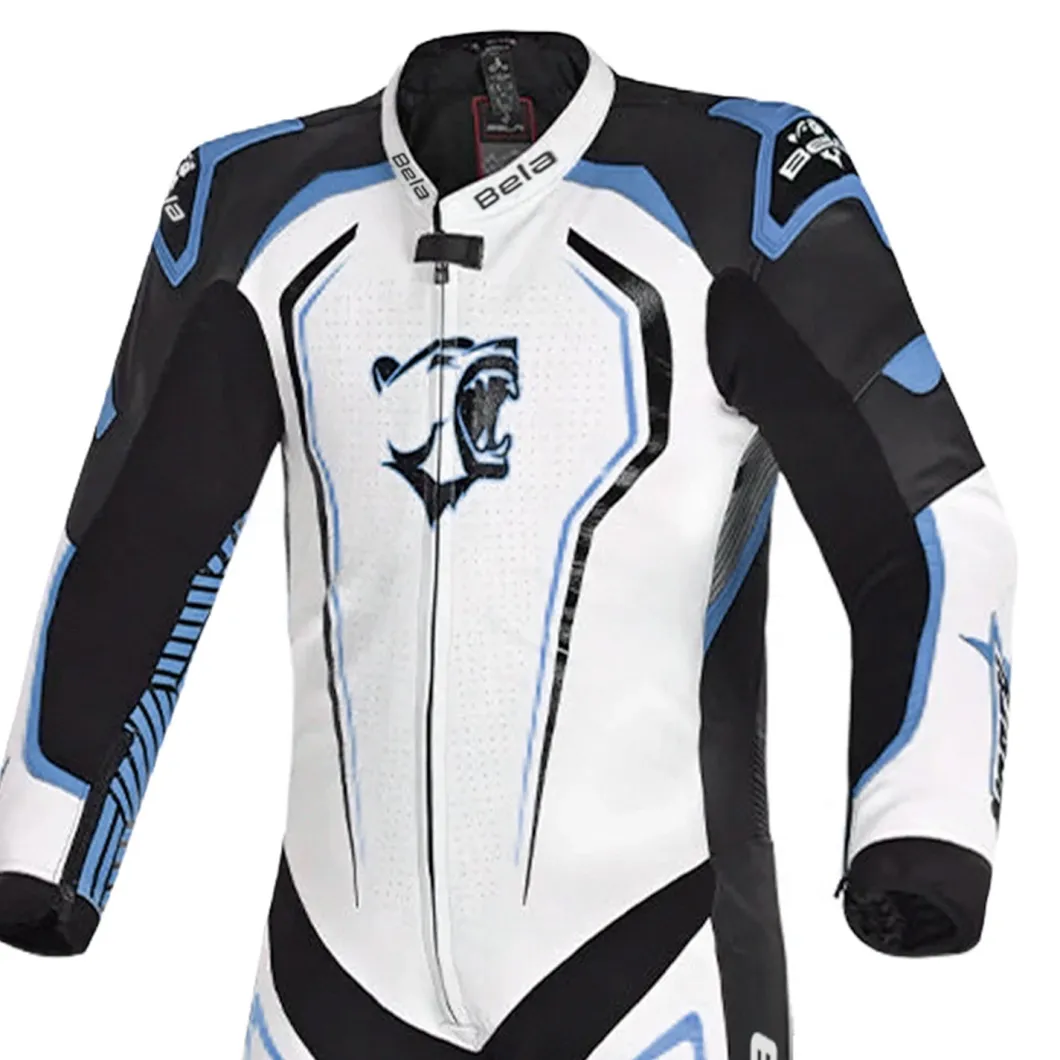 Bela NorthStar Black / White / Blue One-Piece Suit