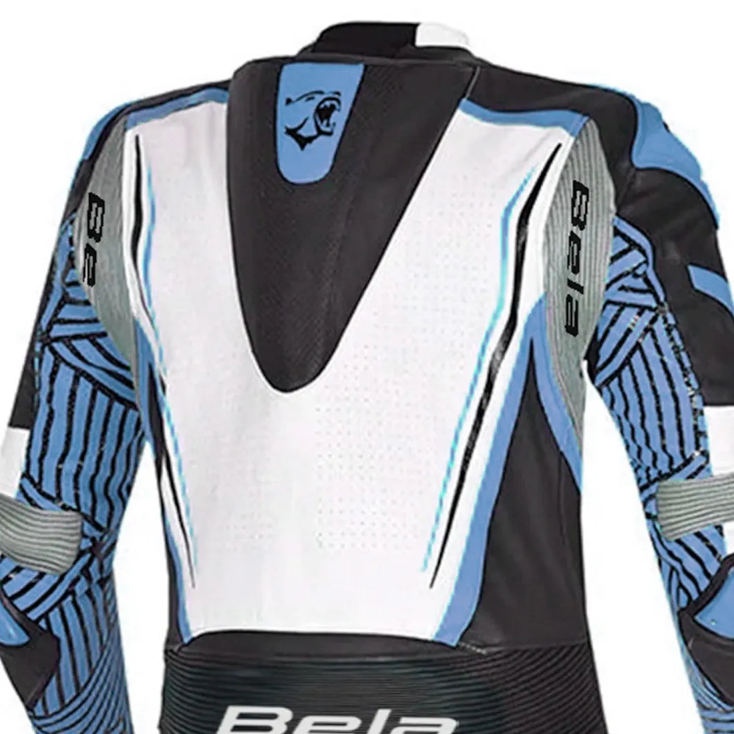 Bela NorthStar Black / White / Blue One-Piece Suit