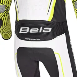 BELA NorthStar 1PC Motorcycle Racing Suits Black White Yellow