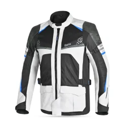Bela Onsaker Touring Fabric Jacket Black/Blue 3 Layers