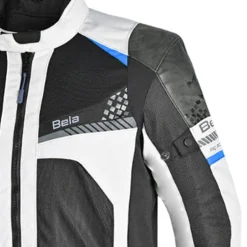 Bela Onsaker Touring Fabric Jacket Black/Blue 3 Layers