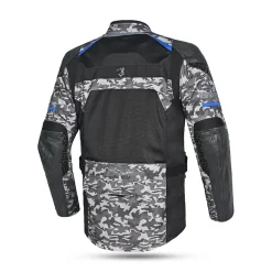 Bela Onsaker Touring 3-Layer Fabric Jacket Camo Black Blue