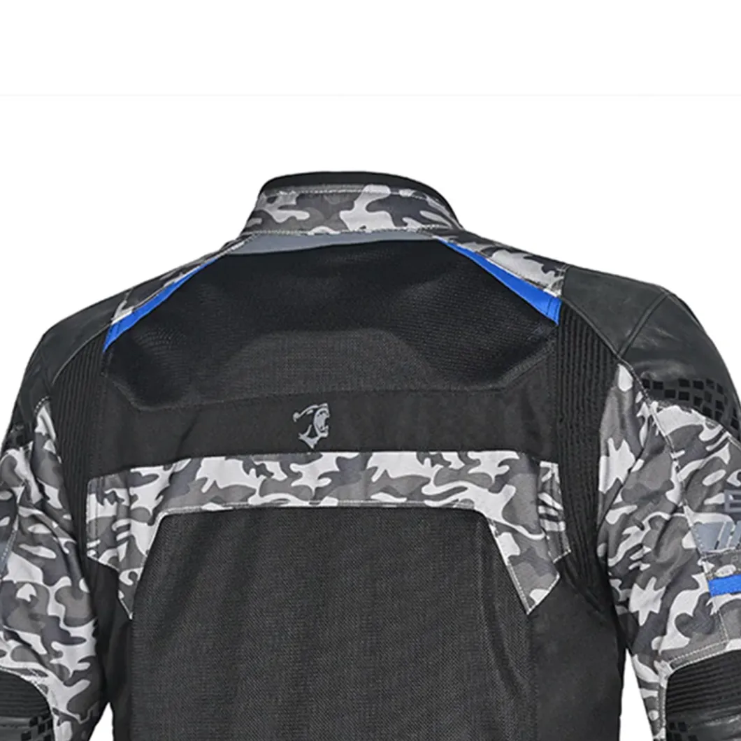 Bela Onsaker Touring 3-Layer Fabric Jacket Camo Black Blue