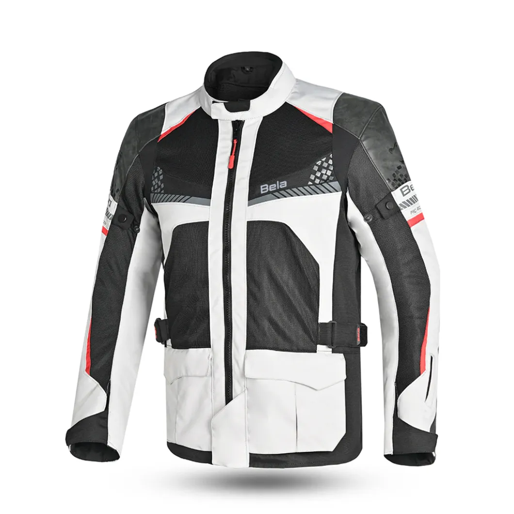Bela Onsaker Touring 3-Layer Textile Jacket Grey/Black