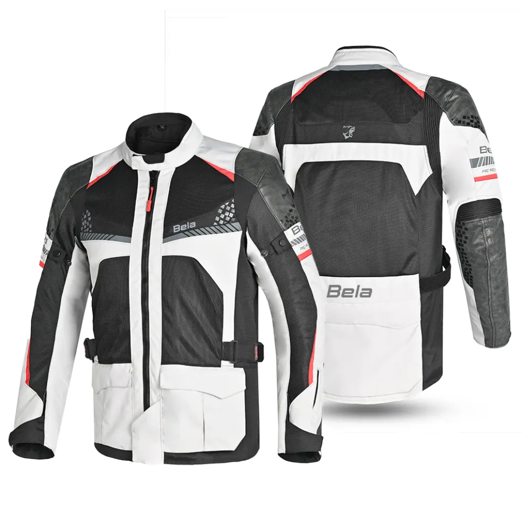 Bela Onsaker Touring 3-Layer Textile Jacket Grey/Black