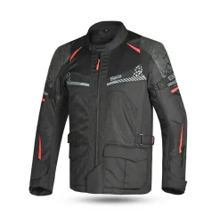 Bela Onsaker Touring 3-Layer Textile Jacket Black Red