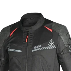 Bela Onsaker Touring 3-Layer Textile Jacket Black Red
