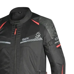 Bela Onsaker Touring 3-Layer Textile Jacket Black Red