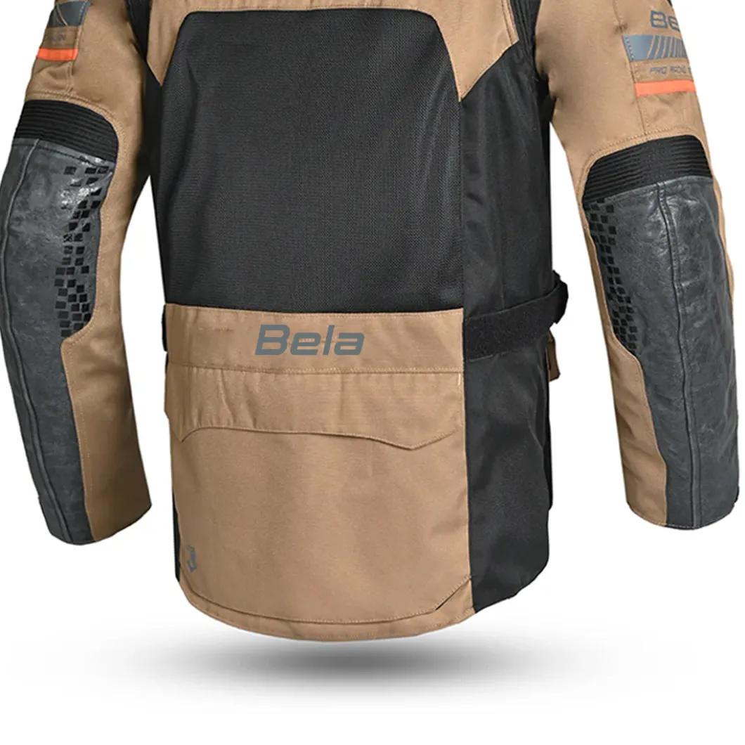 Bela Onsaker Touring 3-Layer Textile Jacket Sand/Black/Orange