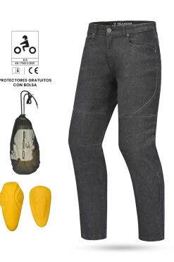 BELA Pantalon Rocker 30L Inseam Denim Jeans CE Vaquero Grey