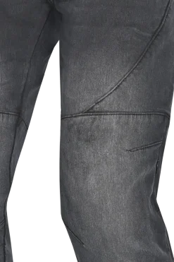 BELA Pantalon Rocker 30L Inseam Denim Jeans CE Black