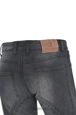 BELA Pantalon Rocker 30L Inseam Denim Jeans CE Black
