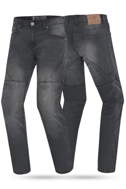 BELA Pantalon Rocker 30L Inseam Denim Jeans CE Black