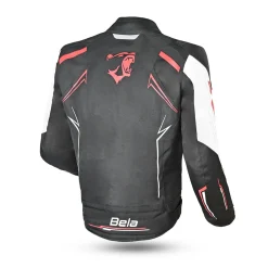 Bela Panther Men's Jacket Black/White/Red