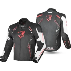 Bela Panther Men's Jacket Black/White/Red