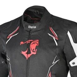 Bela Panther Men's Jacket Black/White/Red