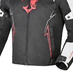 Bela Panther Men's Jacket Black/White/Red