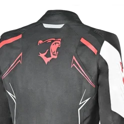 Bela Panther Men's Jacket Black/White/Red
