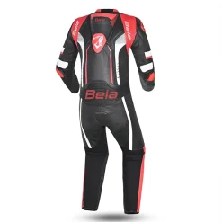 BELA-1PC X Race suit BLACK/WHITE/RED