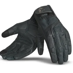 BELA - Piel Apolo Summer Gloves for Men Black