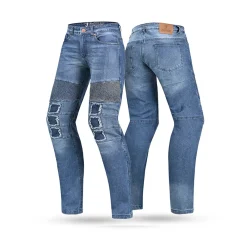 Bela PISTON Motorcycle Jeans for Men Blue