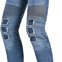 Bela PISTON Motorcycle Jeans for Men Blue