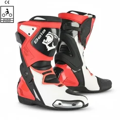 Bela Race Pro Black/White/Red Racing Boots