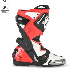 Bela Race Pro Black/White/Red Racing Boots