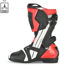 Bela Race Pro Black/White/Red Racing Boots