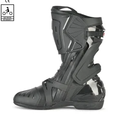 Bela Race Pro Motorcycle Racing Boots Black