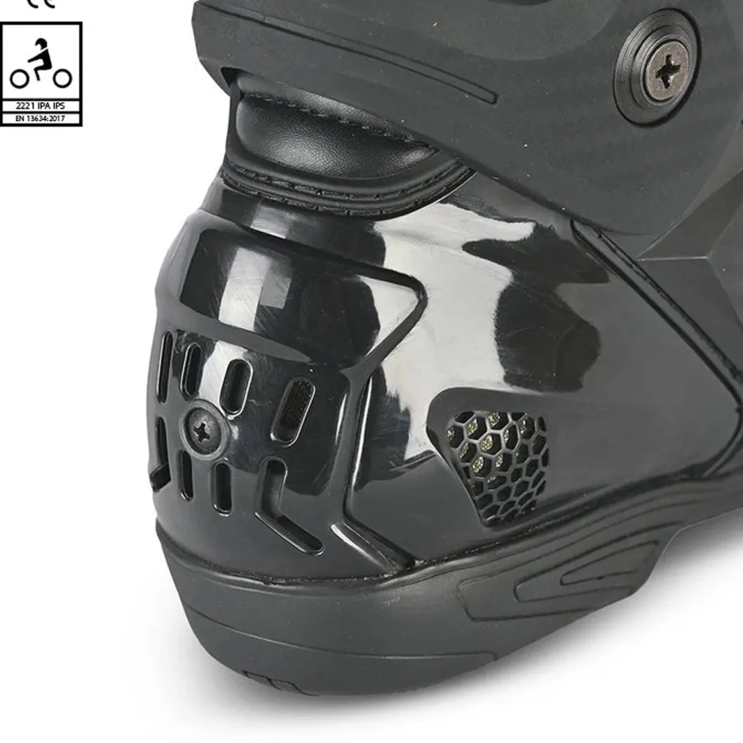 Bela Race Pro Motorcycle Racing Boots Black