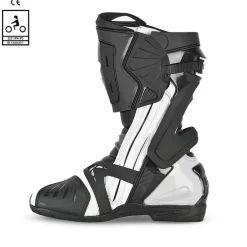 BELA Race Pro Staveli de Moto Blanco Black