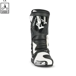 BELA Race Pro Staveli de Moto Blanco Black