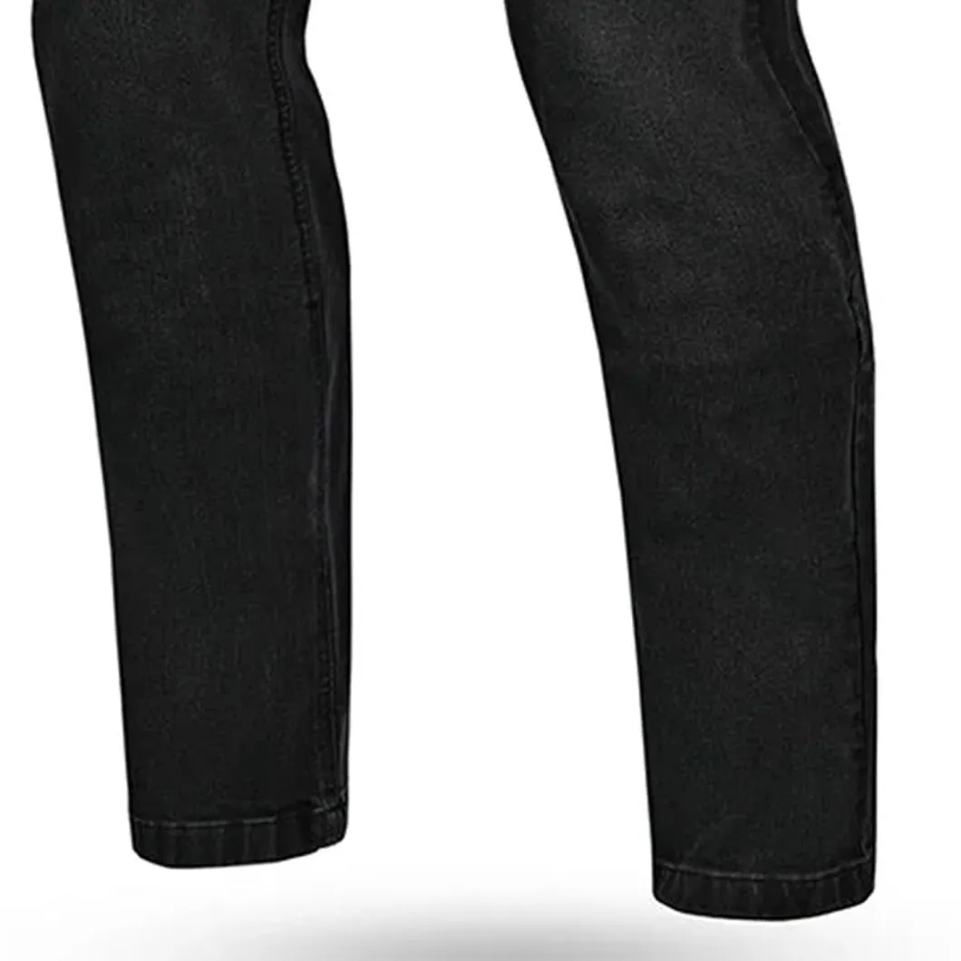 Bela Rio 34 Inseam Black Denim motorcycle jeans