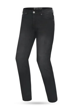 Bela Rio 32 Inseam Black Denim motorcycle jeans