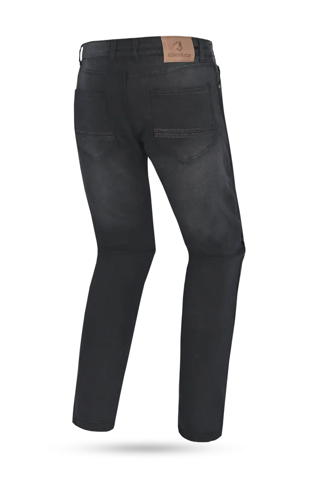 Bela Rio 32 Inseam Black Denim motorcycle jeans