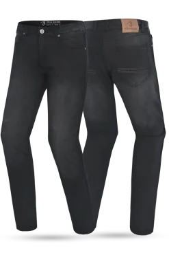 Bela Rio 32 Inseam Black Denim motorcycle jeans