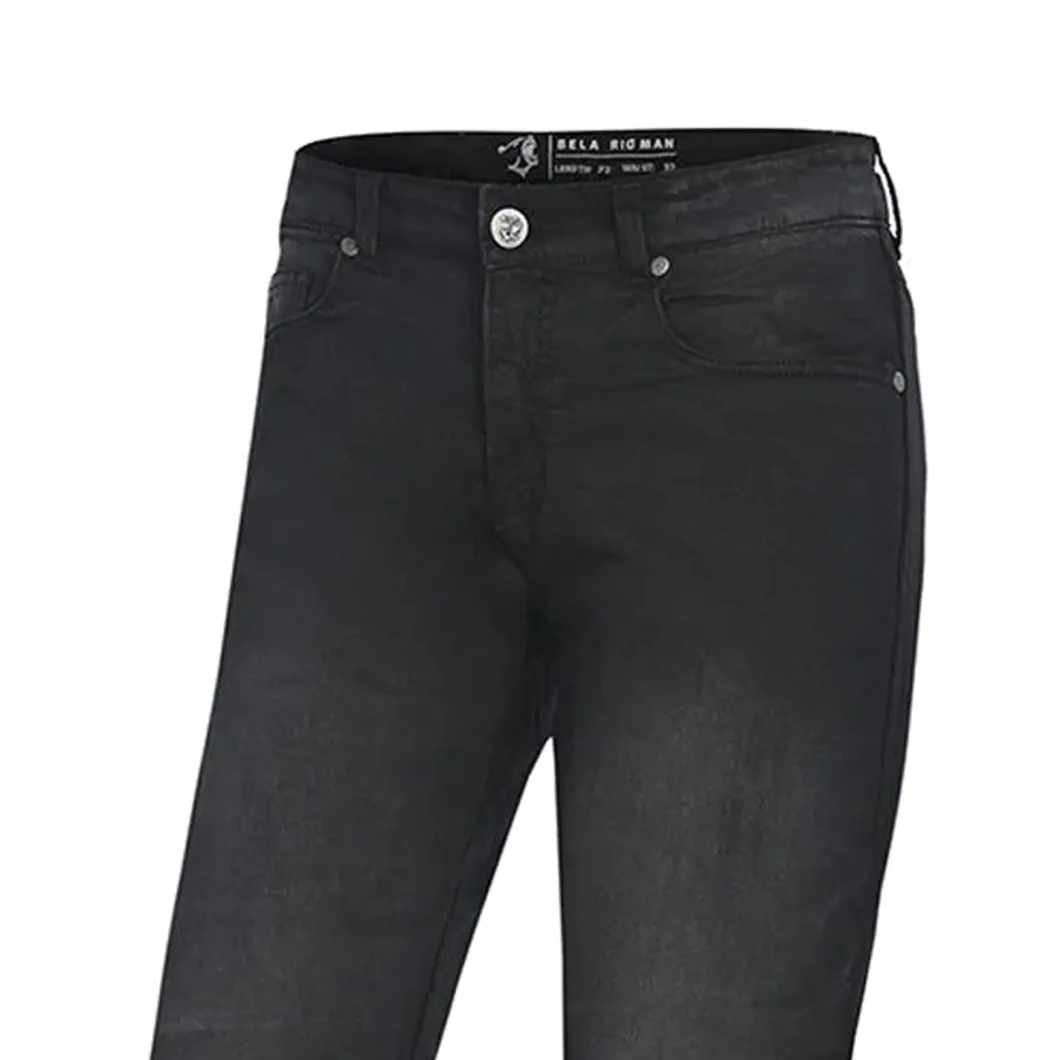 BELA RIO JEANS DI MOTO DONNA RANDOM NERO