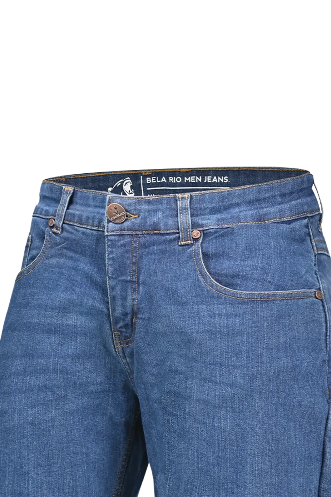 BELA Rio Men's Inseam 32 Blue Trousers